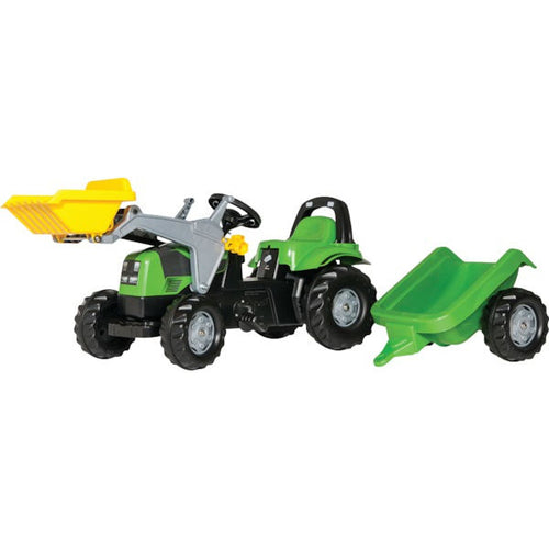 RollyKid Agroplus 67 with Front Loader & Trailer